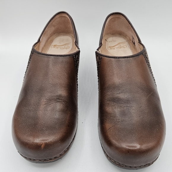 Dansko Sienna antique brown a 2" heel size 37 US 6.5/7 - Picture 8 of 16